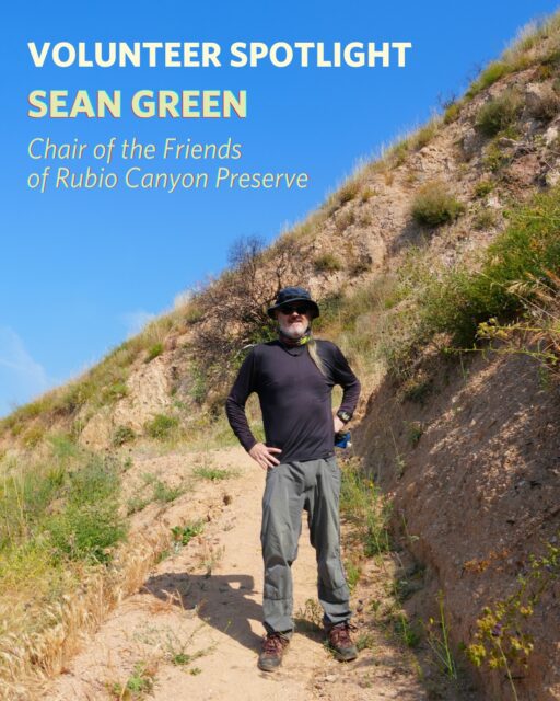 Meet Sean, trail boss and Chair of the Friends of Rubio Canyon! Sean has spent years helping restore trails in Rubio Canyon while building an incredible community of volunteers. From habitat restoration to post-fire recovery efforts, his stewardship continues to make these trails safer and more accessible for everyone.⁠ ⁠

Sean’s passion for conservation and community reminds us that caring for our public lands is truly a collective effort. ⁠

Want to spend time in the mountains and help restore Rubio Canyon? Use the link in our bio to volunteer with us and support local trail restoration!