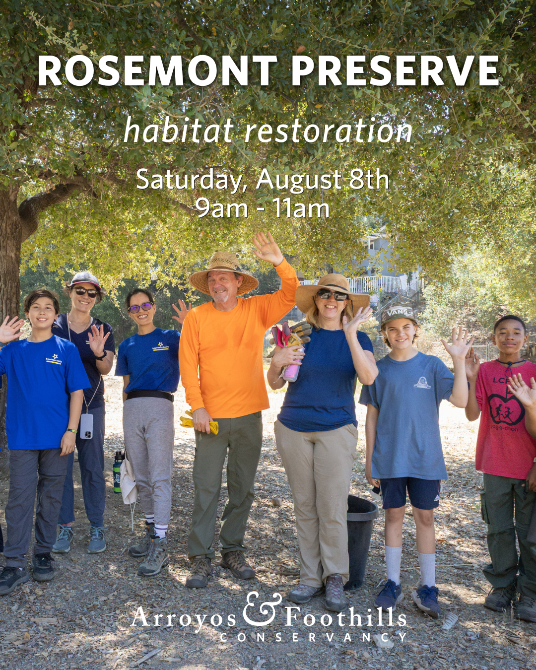 Help keep Rosemont Preserve thriving! This protected area of native habitat supports biodiversity and provides a place for community connection. ⁠
⁠
This Saturday, August 8th, join us at the Preserve in La Crescenta for habitat restoration from 9am - 11am. ⁠
⁠
If you have any of the following tools, please consider bringing them: shovels, spades, loppers, hatchets, clippers. Other tools and equipment will be available.⁠
⁠
Registration is requested - just visit our link in bio!⁠
⁠
Photo by Theodore Lee⁠