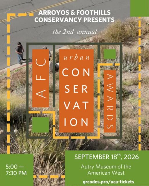 This is the final call to get your tickets for our 2nd-annual Urban Conservation Awards!⁠
⁠
This Friday we'll enjoy drinks, hors d'oeuvres, nature photography, and good company at the Autry Museum of the American West. Join us to celebrate and uplift extraordinary individuals working every day to protect nature. @yosemitebethy @lalas_song @travislongcore @altadenaseedlibrary⁠
⁠
Don't miss this special event!⁠
⁠
Scroll through to meet our honorees and visit our link in bio or qrcodes.pro/uca-tickets to purchase tickets!